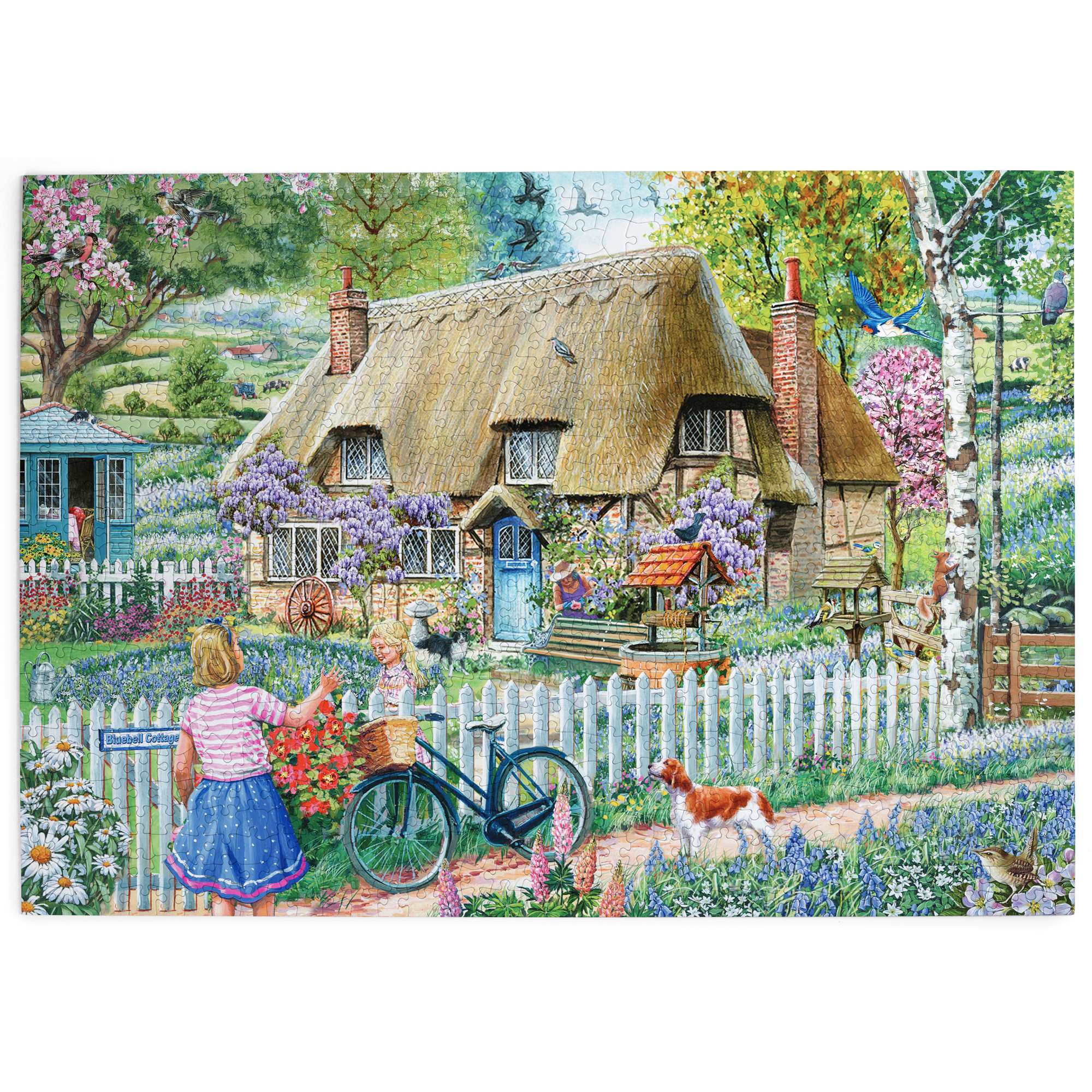 house-of-puzzles-1000-puzzle-1000-pi-ces-bluebell-cottage-campagne image 2