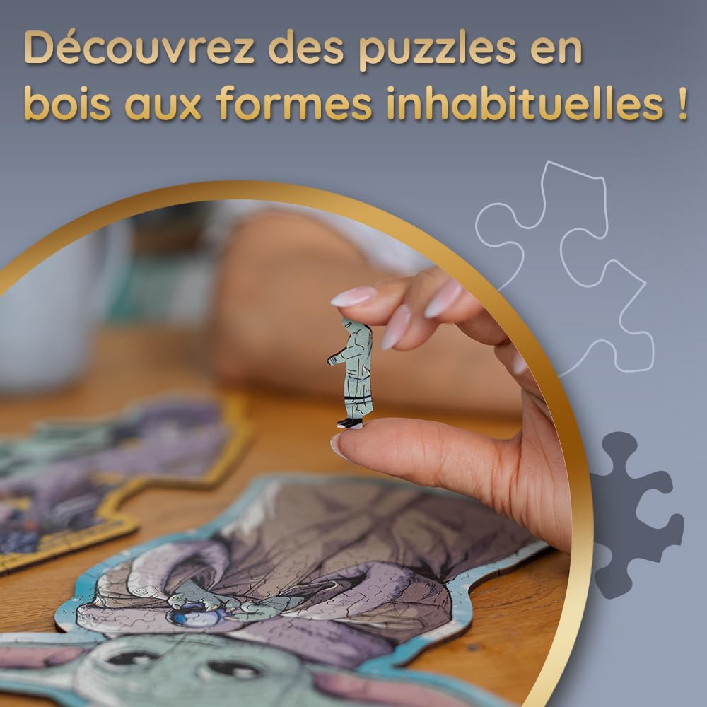 trefl-wood-craft-mandalorian-puzzle-bois-160-pi-ces-casque image 3