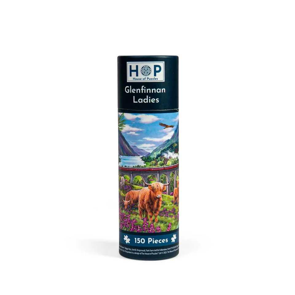 house-of-puzzles-glenfinnan-puzzle-mini-150-tube image 1