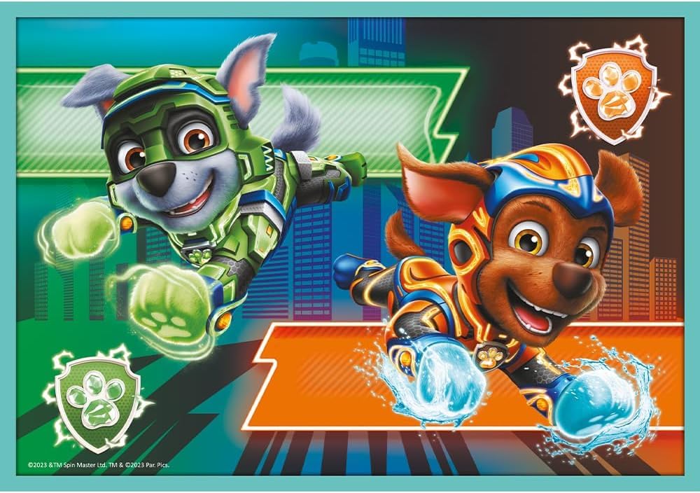 trefl-red-pat-patrouille-mighty-movie-puzzle-10-en-1-4-ans image 7