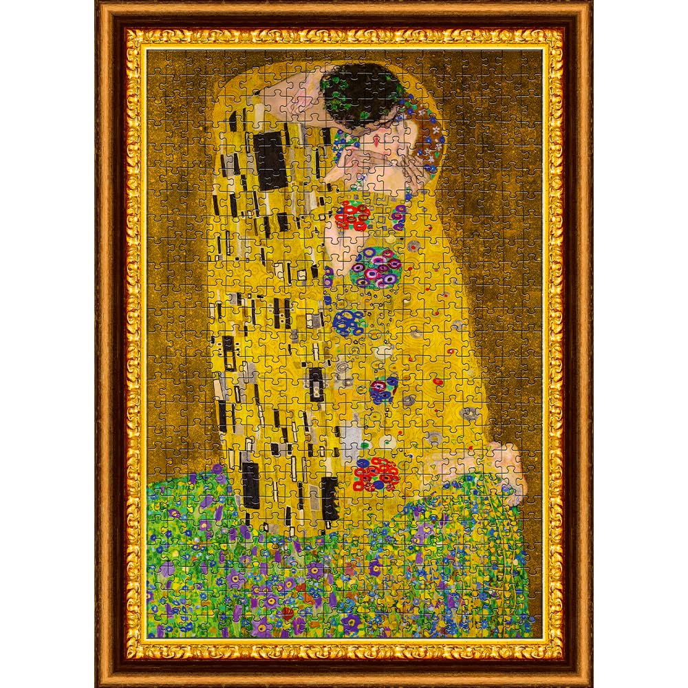 trefl-red-le-baiser-klimt-puzzle-500-pi-ces-art image 2