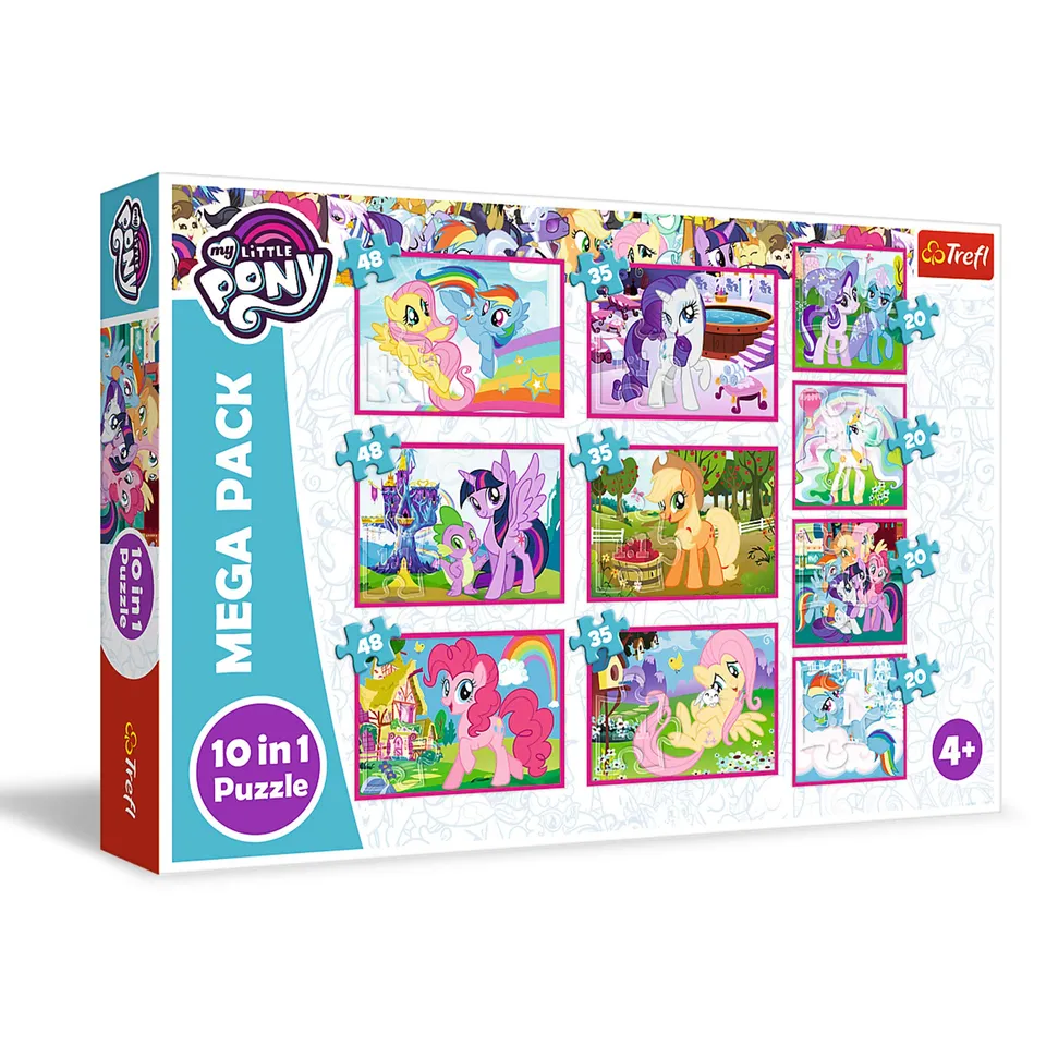 trefl-red-90353-puzzle-poneys-10-sets-enfant image 1