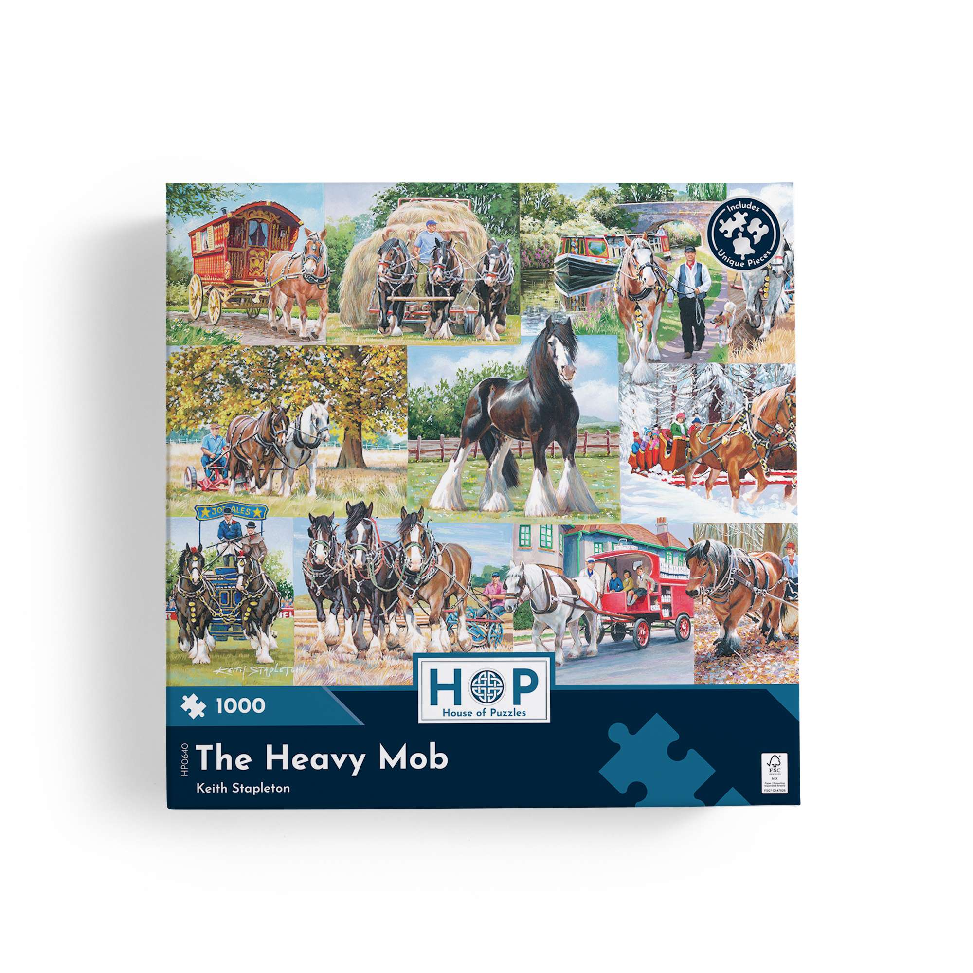 house-of-puzzles-the-heavy-mob-puzzle-1000-pi-ces-keith-stapleton image 4