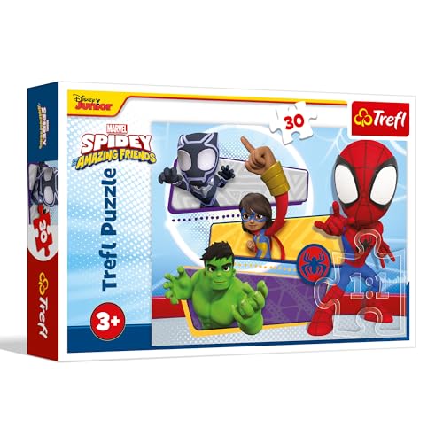 trefl-red-spiderman-brave-spider-man-puzzle-30-pi-ces-3-ans image 7