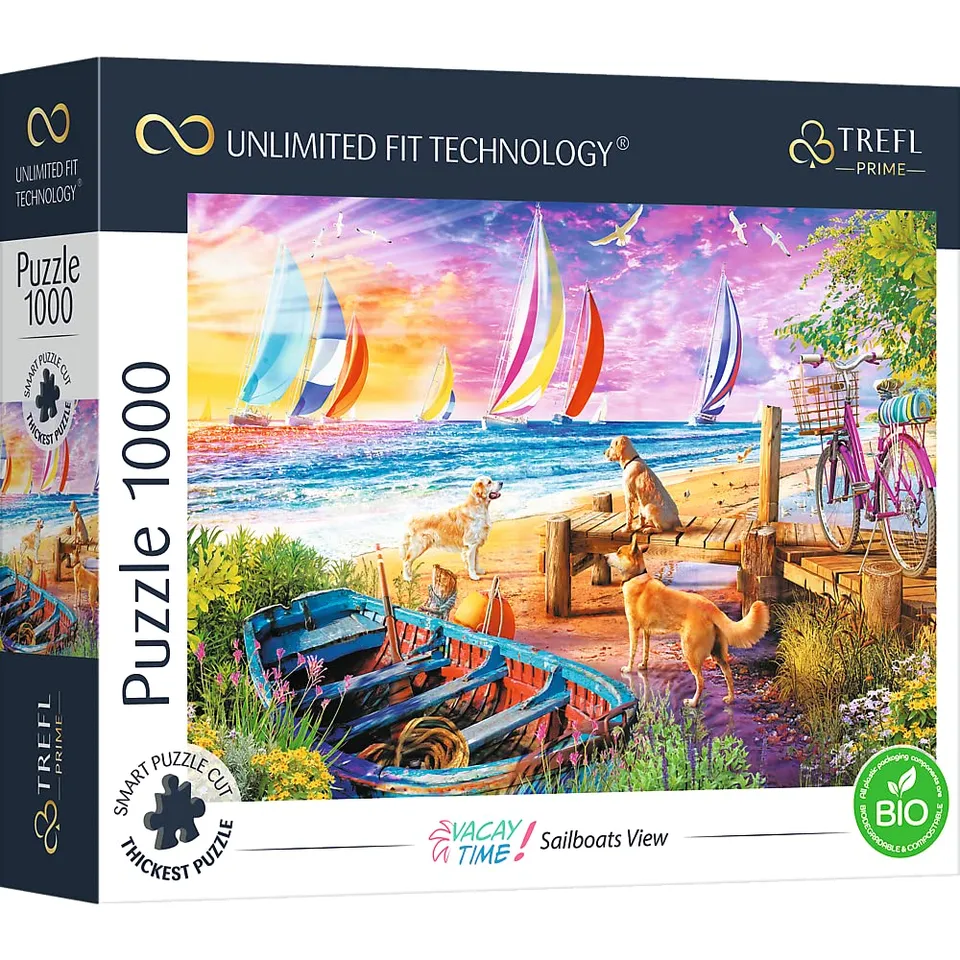 trefl-prime-unlimited-fit-1000-puzzle-voiliers-1000-pi-ces image 1