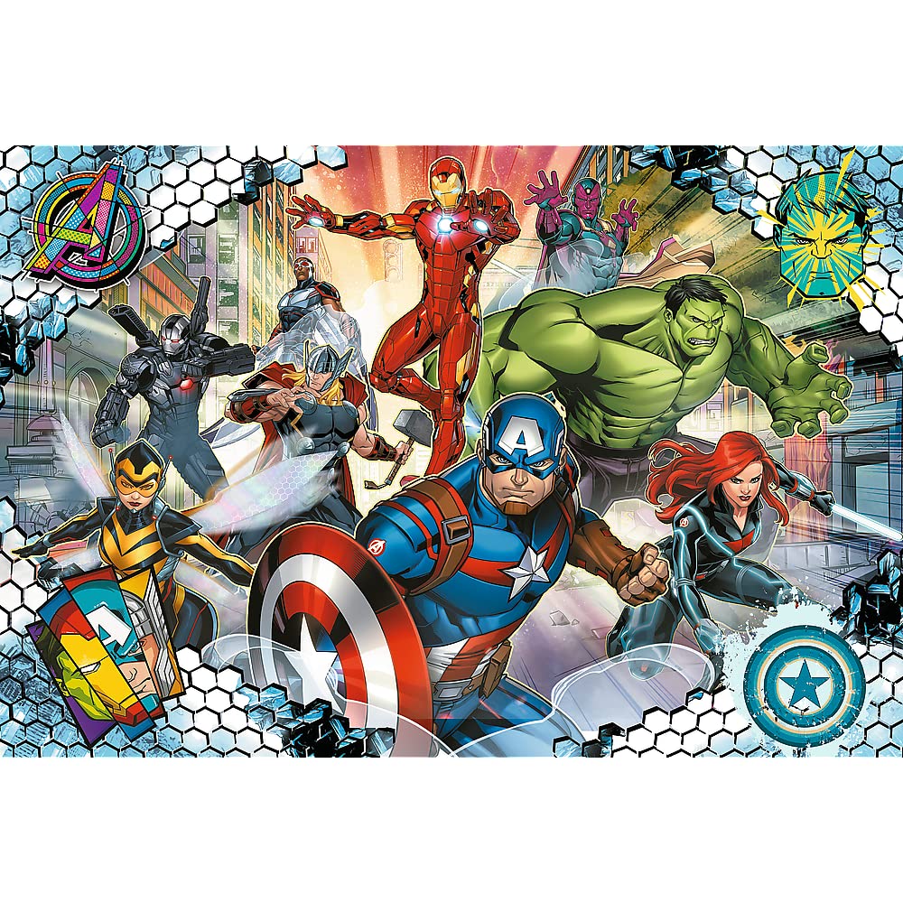 trefl-red-marvel-avengers-puzzle-100-pi-ces-d-s-5-ans image 2