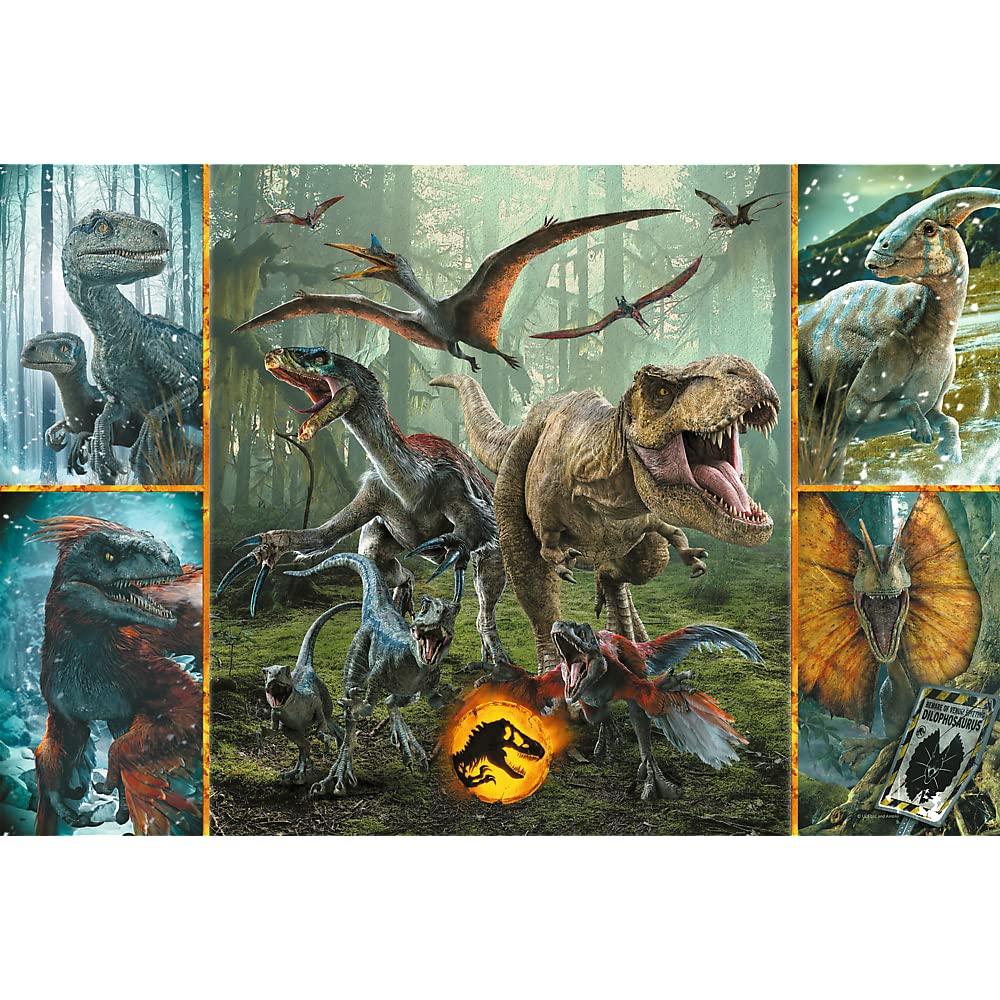 trefl-junior-jurassic-world-puzzle-160-pi-ces-xl-dinosaures image 2