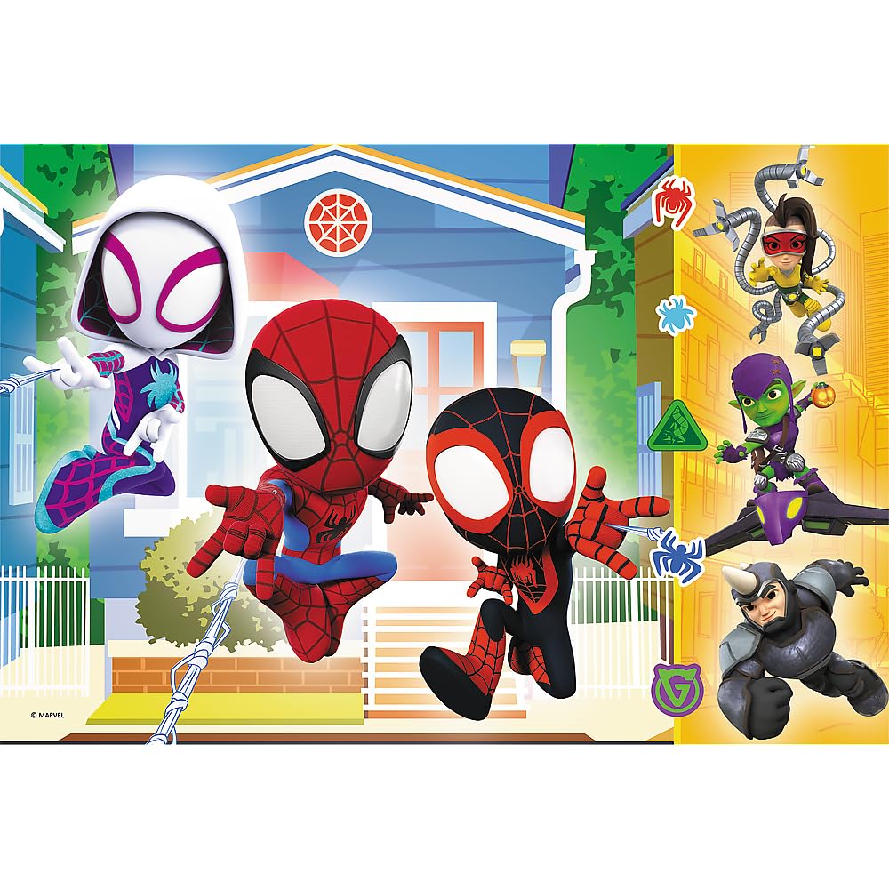 trefl-red-spidey-marvel-puzzle-60-pi-ces-4-ans image 2