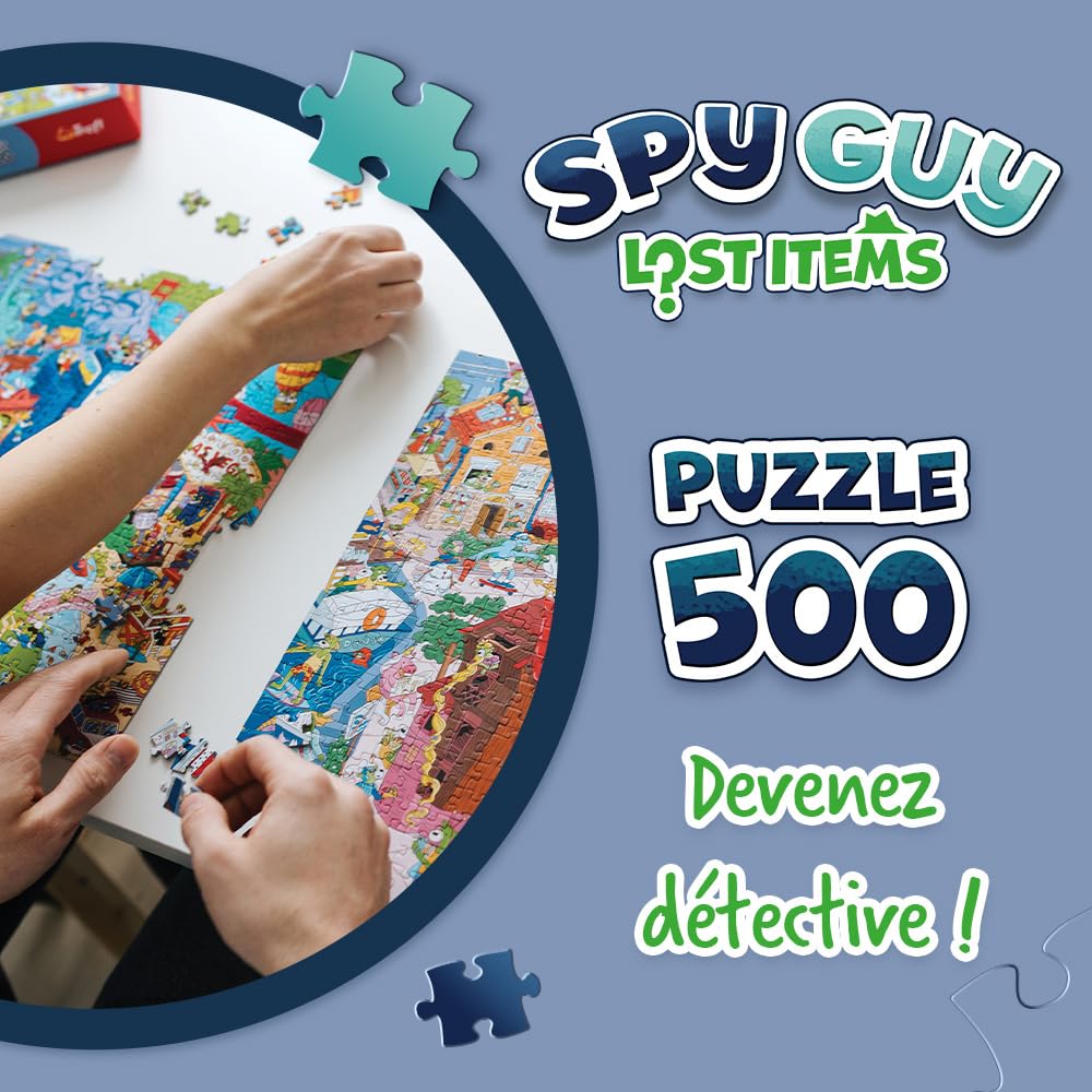 trefl-spy-guy-puzzle-500-pi-ces-europe-objets-perdus image 3