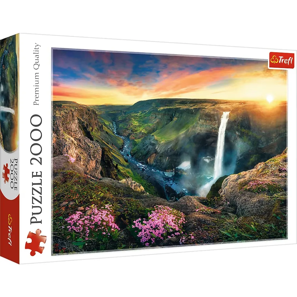 trefl-red-haifoss-puzzle-2000-pi-ces-cascade image 1