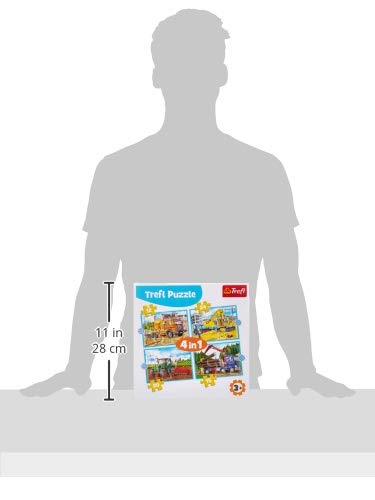 trefl-red-engins-de-chantier-puzzle-4-jeux-12-24-pi-ces image 7