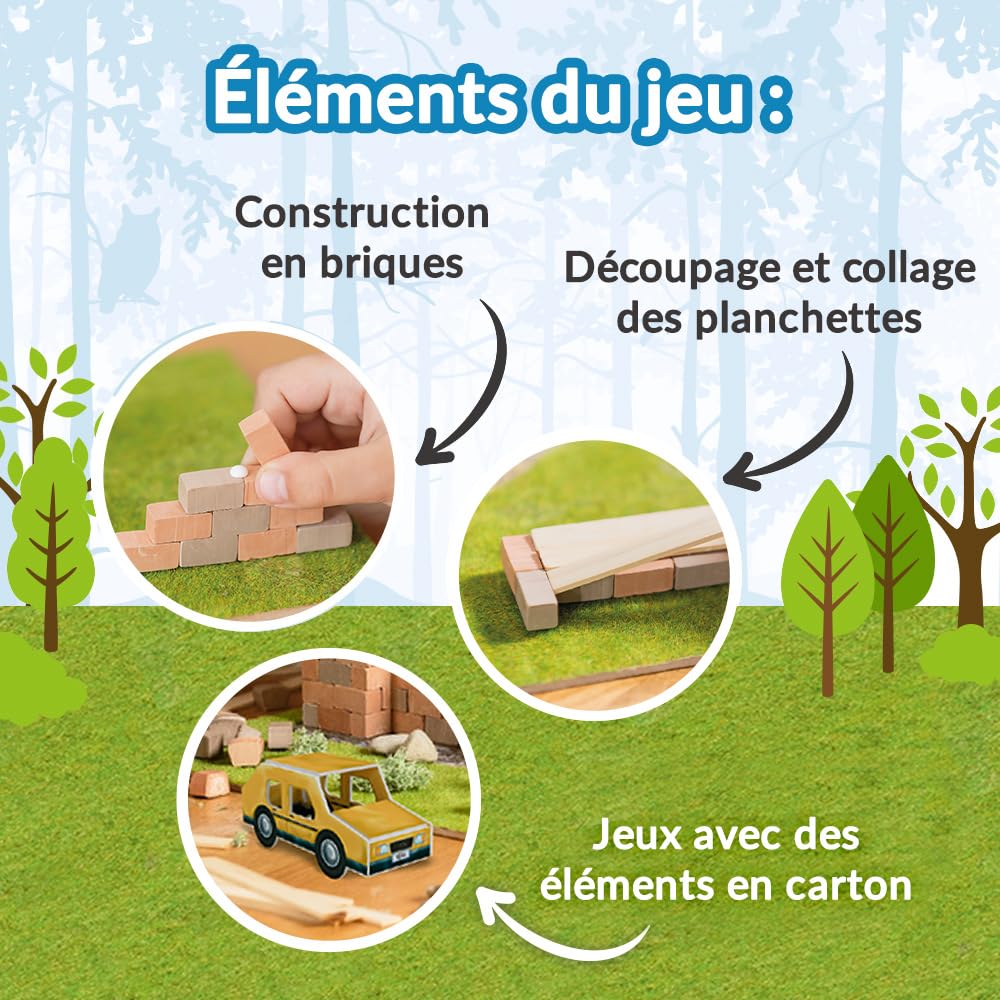 trefl-red-brick-trick-maison-jeu-construction-290-briques image 3