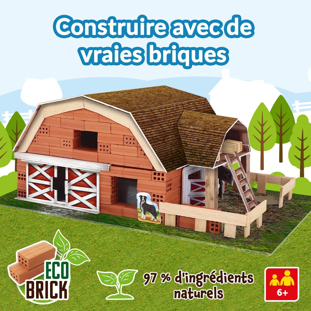 trefl-brick-trick-ranch-jeu-construction-briques-130-pi-ces-6-ans image 2