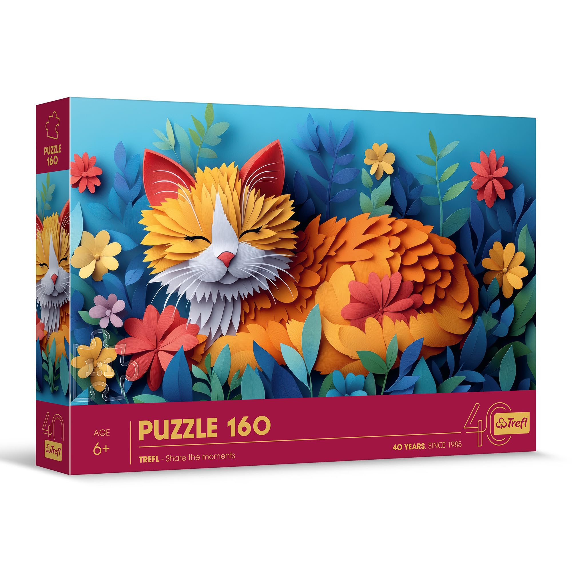 trefl-red-chaton-puzzle-160-pi-ces-effet-3d-6-ans image 1