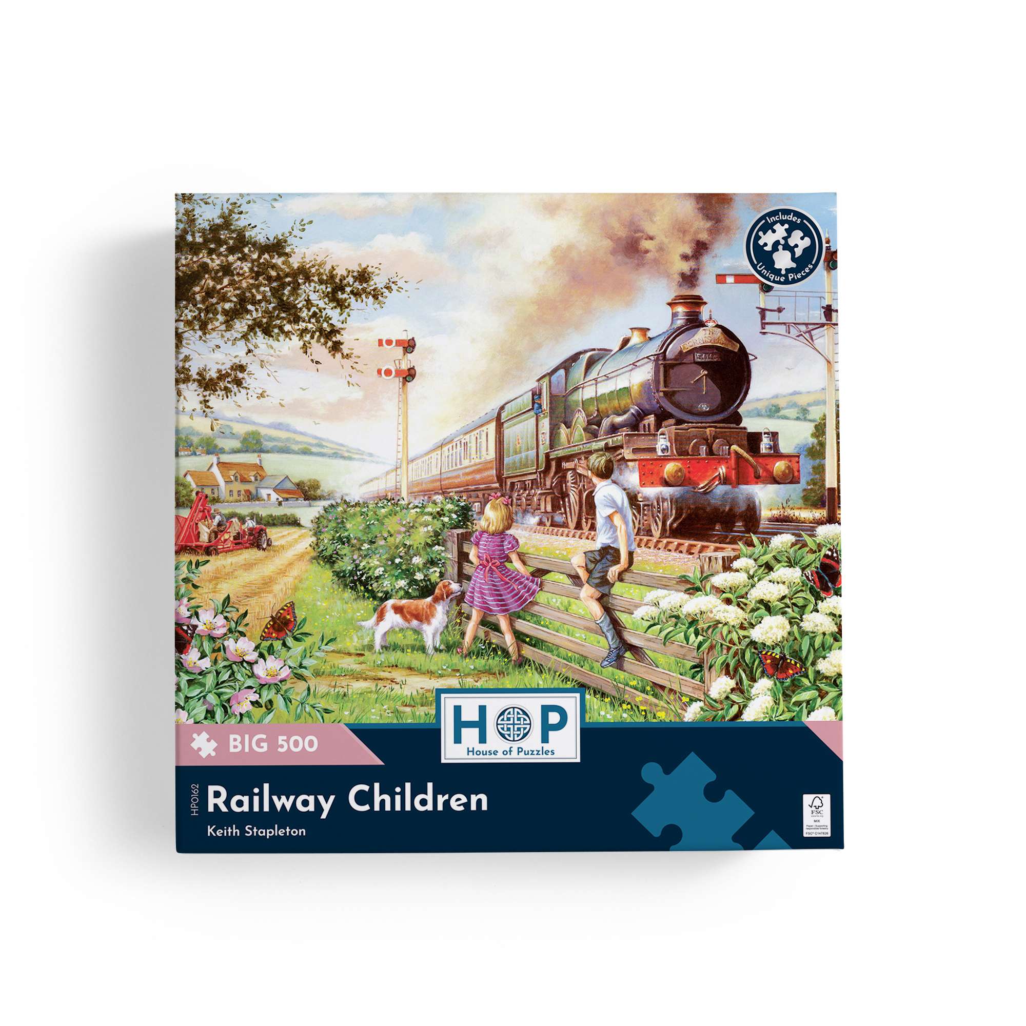 house-of-puzzles-railway-children-puzzle-500-pi-ces-xl-train image 4
