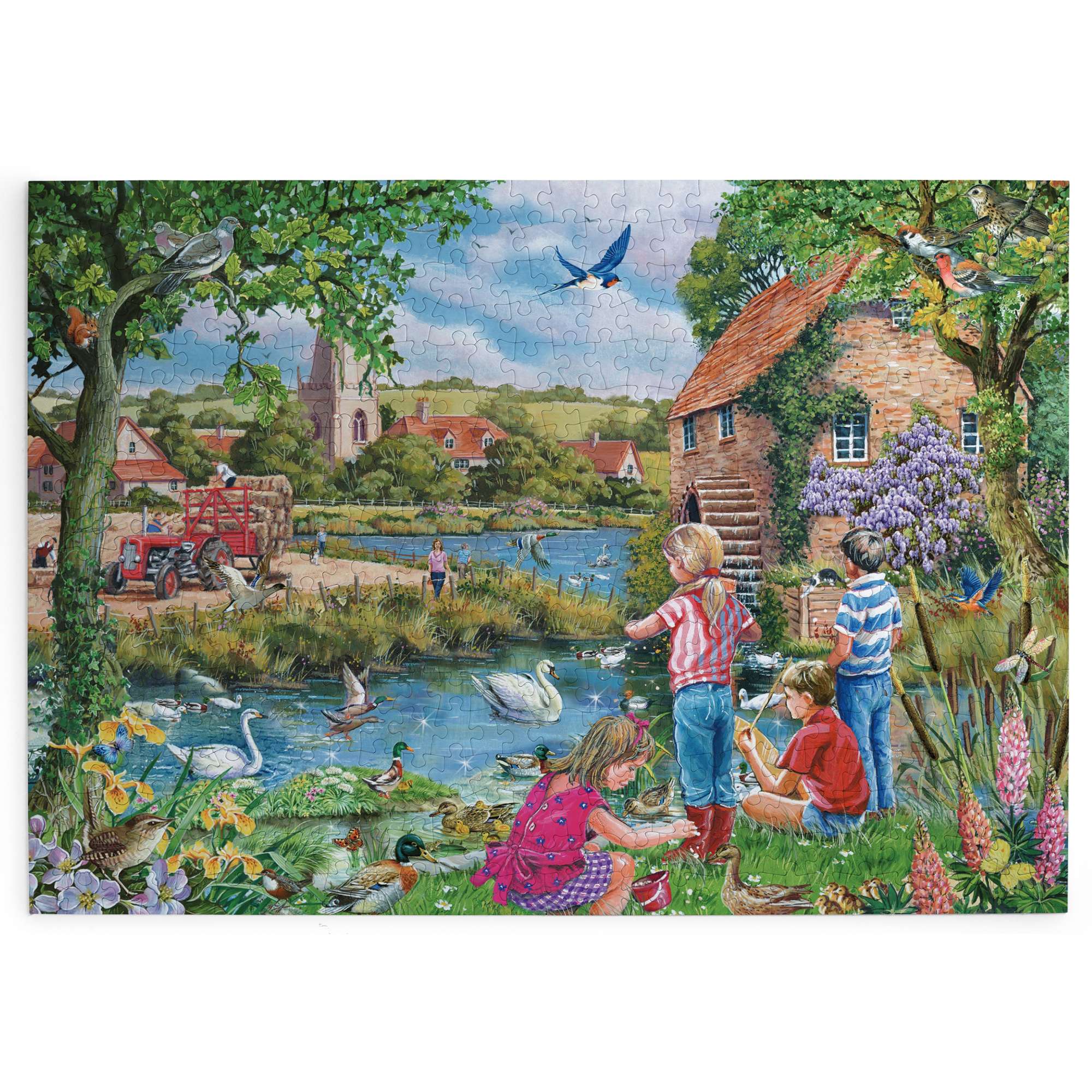 house-of-puzzles-dabbling-ducks-puzzle-500-pi-ces-canards-oiseaux image 2