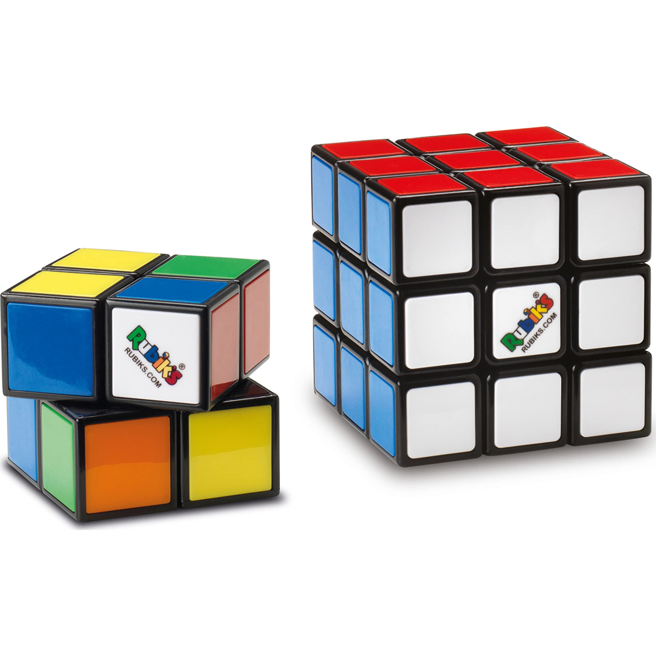rubik-s-family-bundle-6063194-coffret-cubes-2x2-et-3x3-sans-stickers image 1