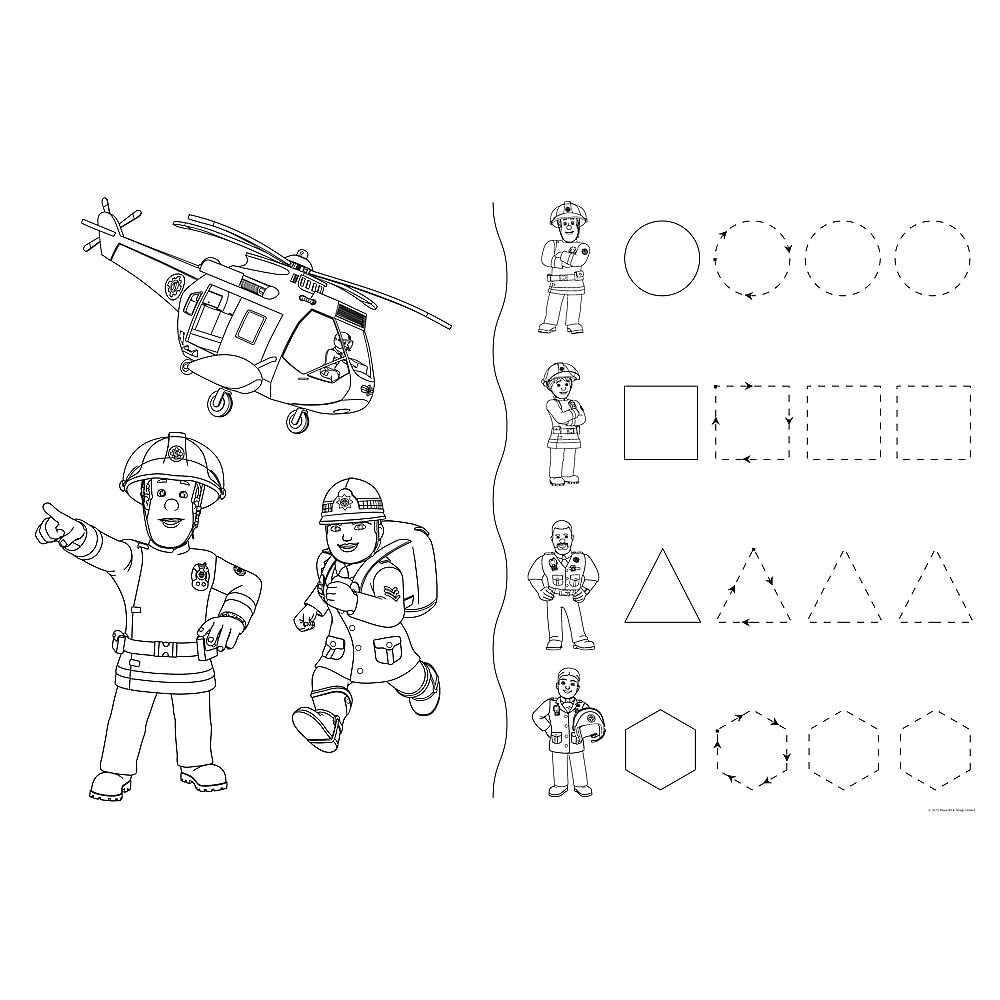 trefl-primo-sam-le-pompier-3-en-1-puzzle-24-pi-ces-coloriage image 7