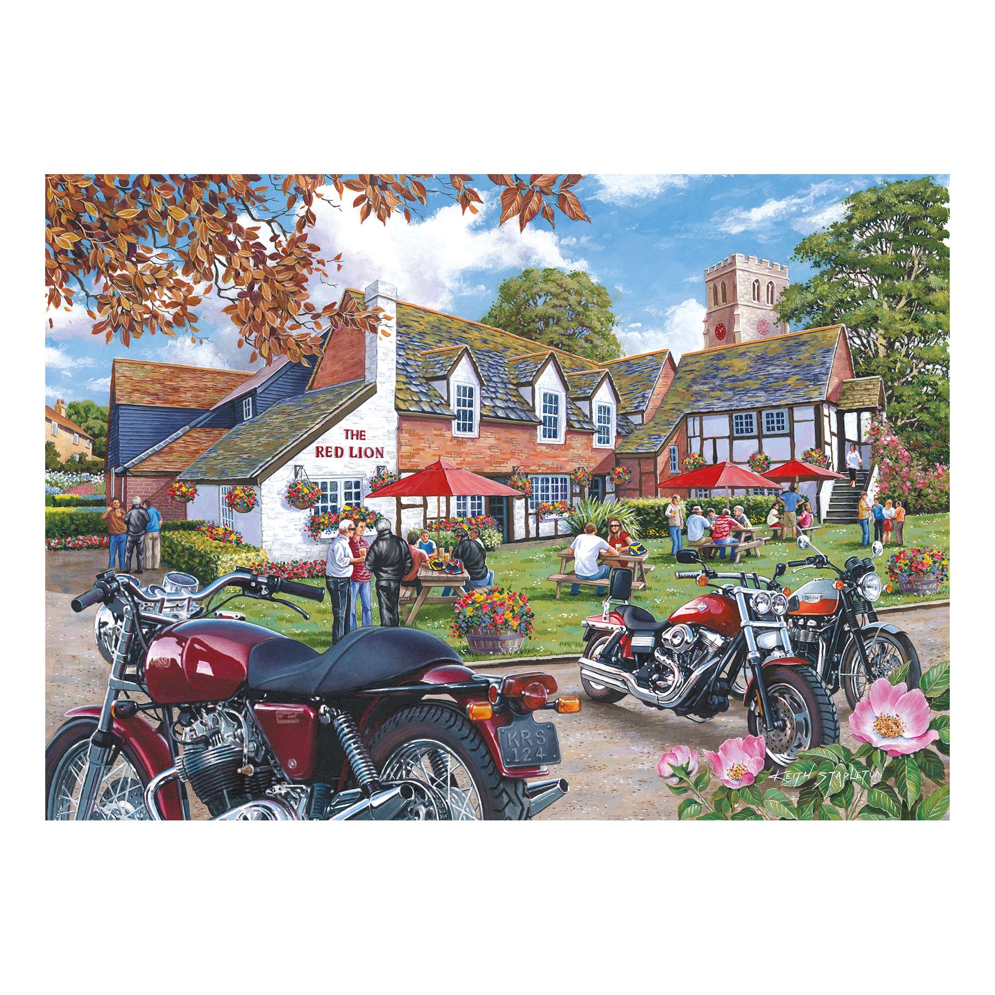 house-of-puzzles-tales-from-tavern-4x500-puzzle-lot-4-pubs-anglais image 3