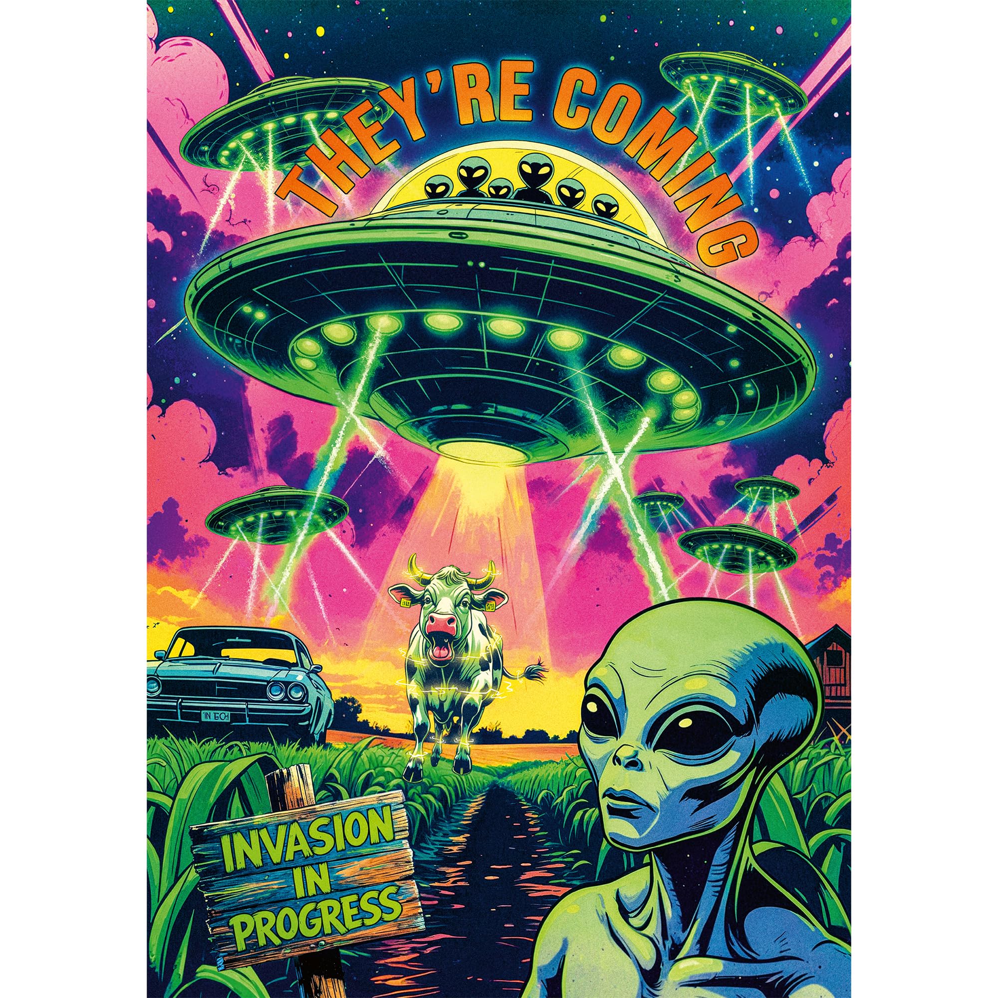 trefl-premium-plus-hall-of-horror-puzzle-1000-pi-ces-ufo image 2