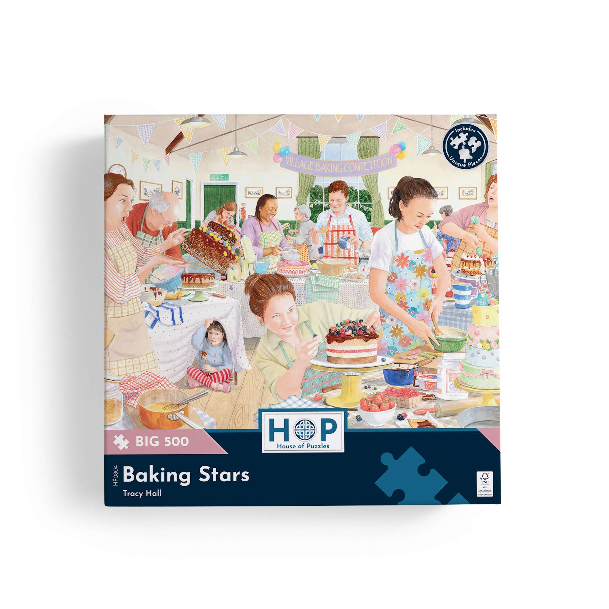 house-of-puzzles-baking-stars-big-puzzle-500-pi-ces-cuisine image 3