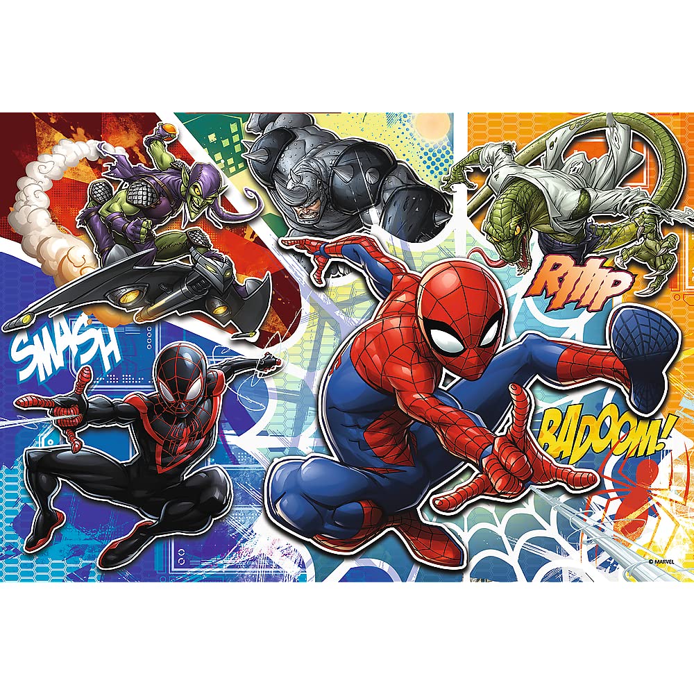 trefl-red-marvel-spiderman-puzzle-60-pi-ces-d-s-4-ans image 2