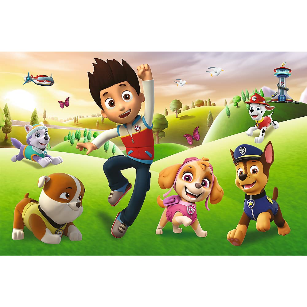 trefl-junior-paw-patrol-puzzle-60-xxl-super-shape-4-ans image 2