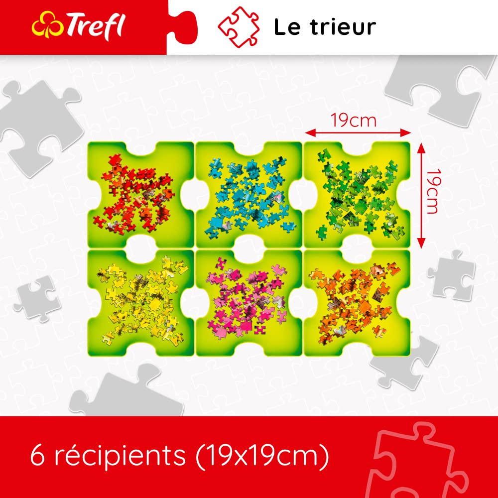 trefl-red-puzzle-sorter-trieur-6-bacs-antireflet image 5