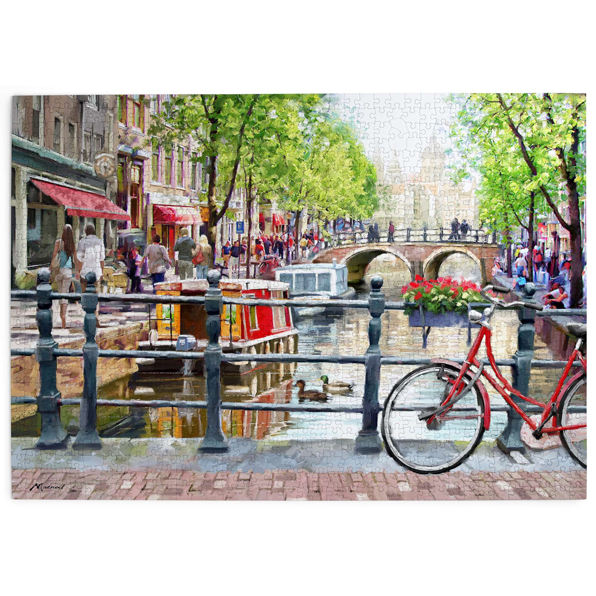 house-of-puzzles-spring-in-amsterdam-puzzle-1000-pi-ces-printemps image 2
