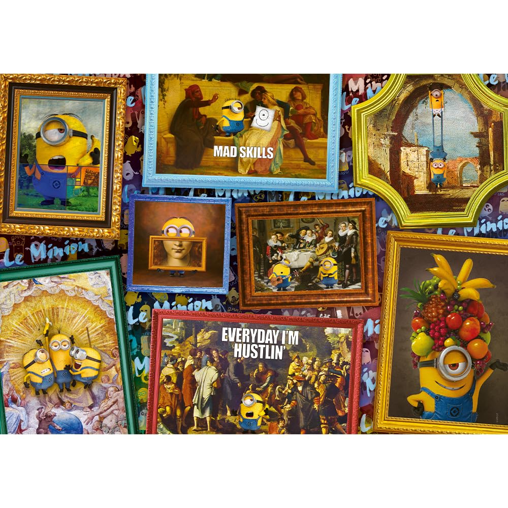 trefl-red-minions-galerie-de-minions-puzzle-1000-pi-ces-collage image 2