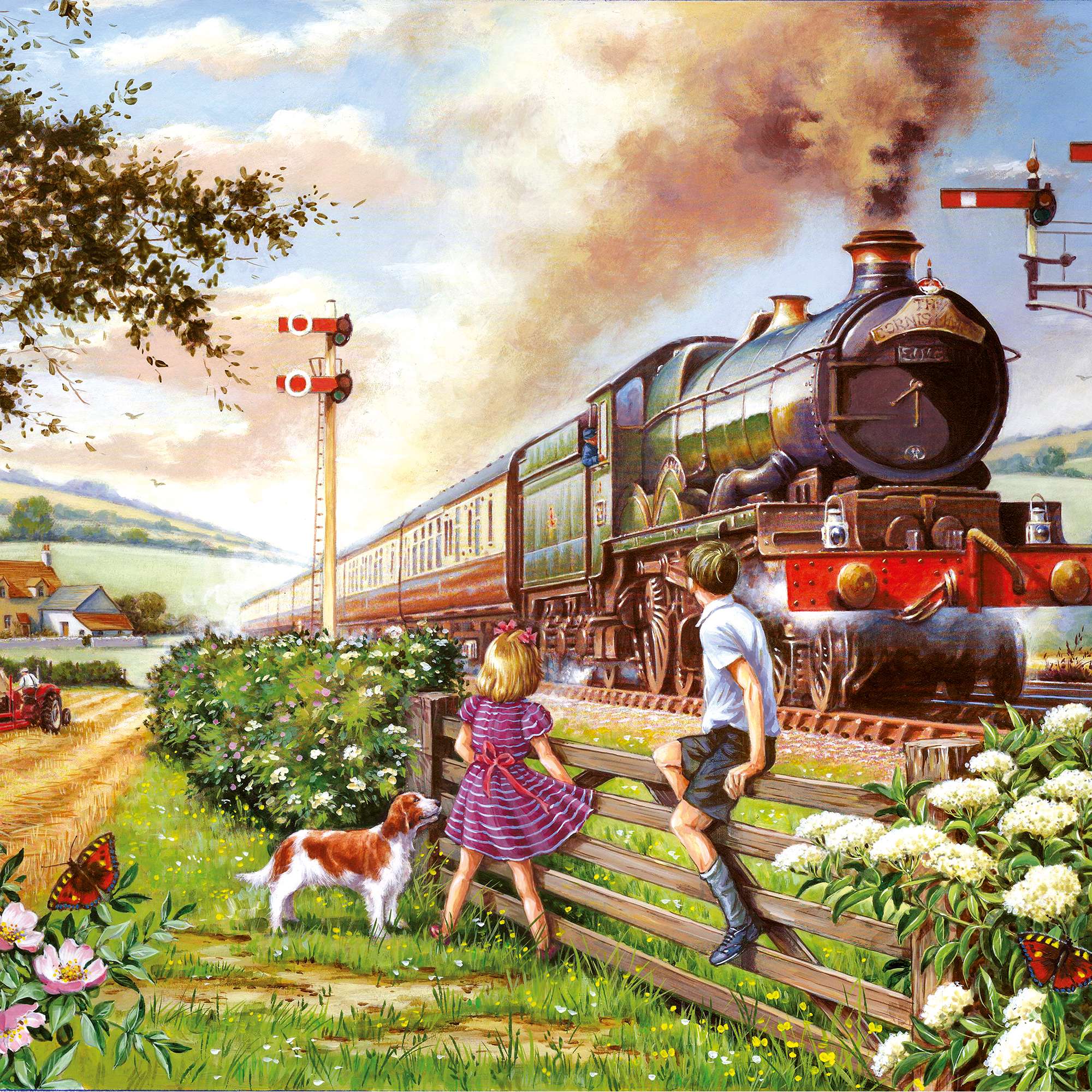 house-of-puzzles-railway-children-puzzle-150-pi-ces-tube-train image 3