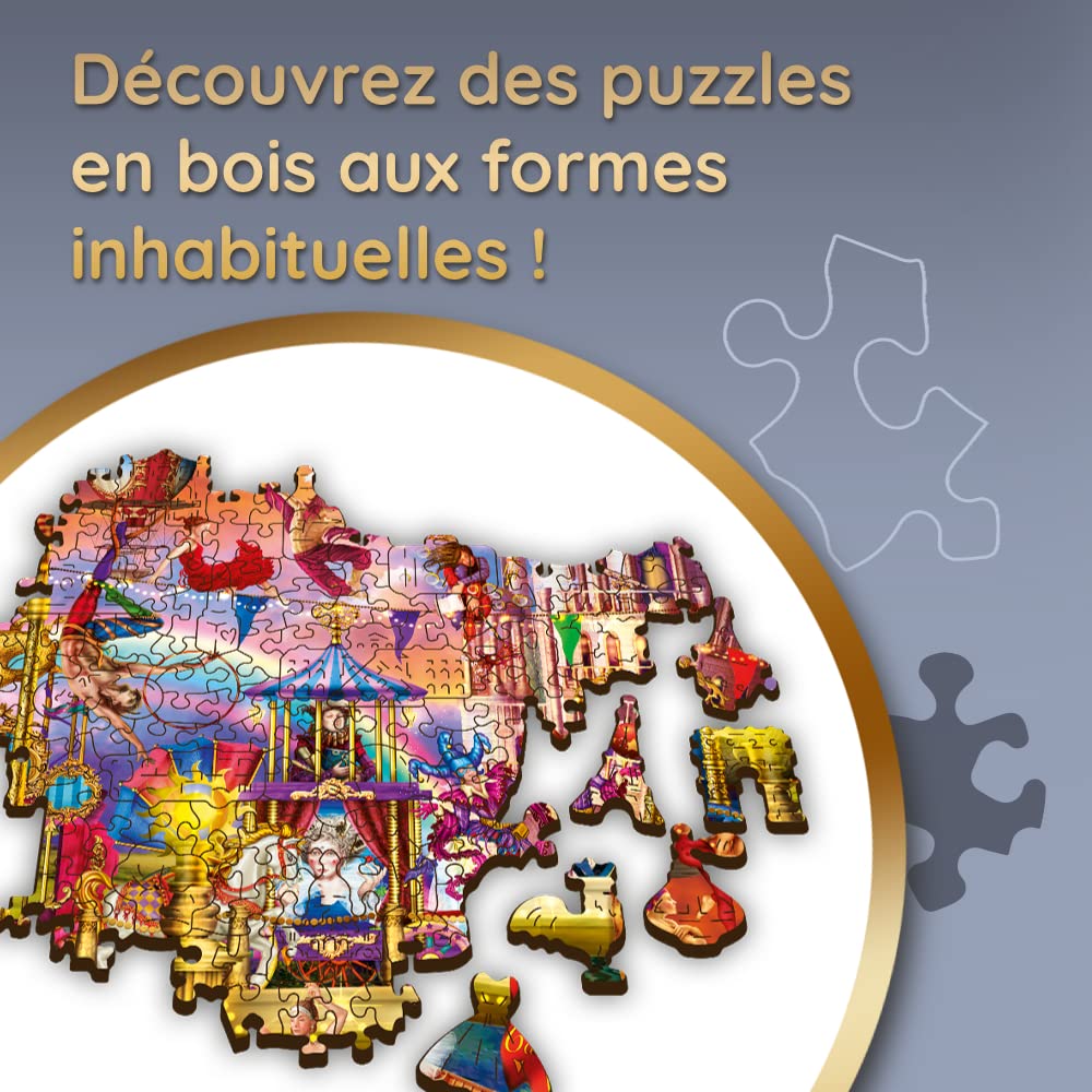trefl-wood-craft-monde-magique-puzzle-bois-500-1-pi-ces-france image 4