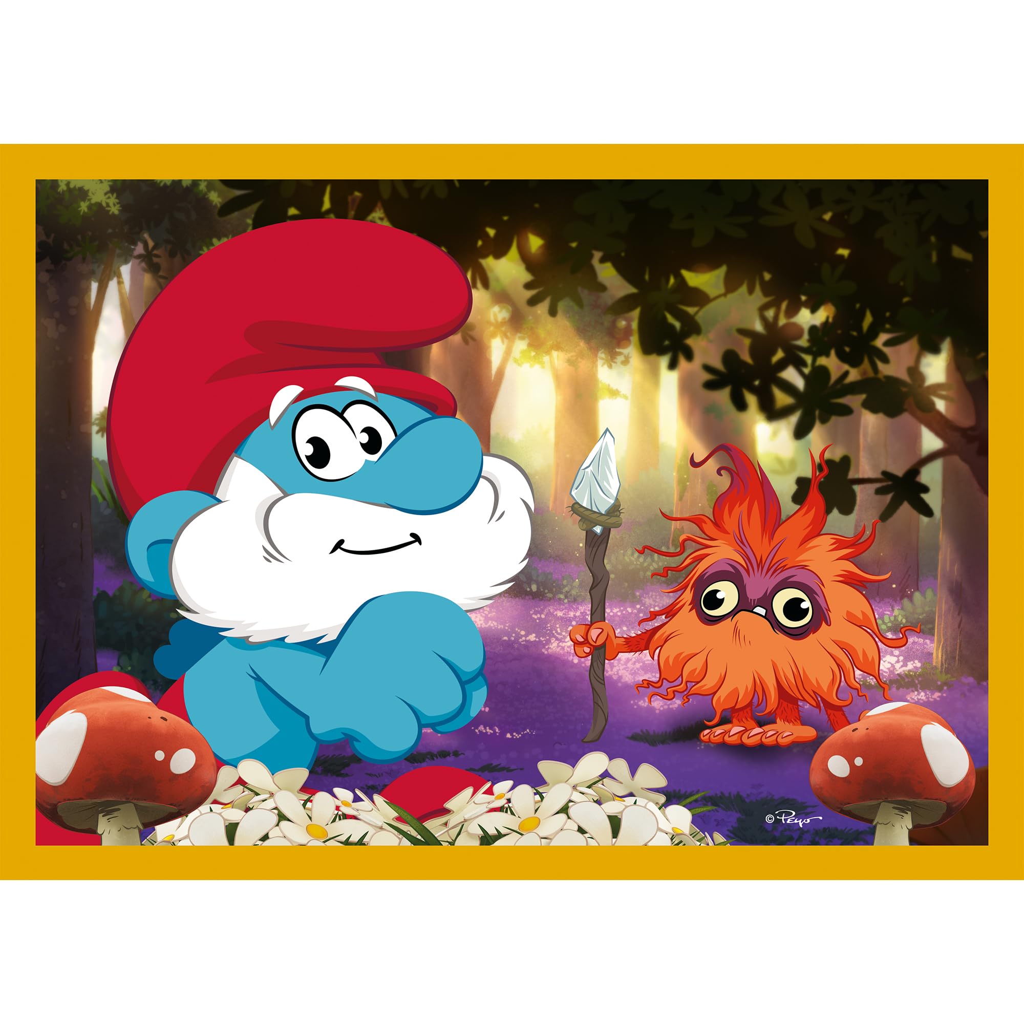 trefl-red-schtroumpfs-4-en-1-puzzle-35-70-pi-ces image 7