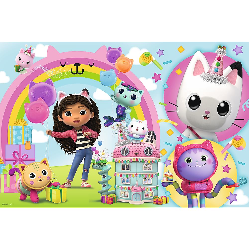 trefl-red-gabby-s-dollhouse-puzzle-24-maxi-d-s-3-ans image 2