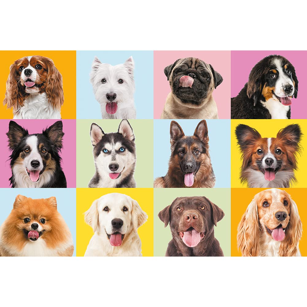 trefl-red-chiots-mignons-puzzle-60-pi-ces-chiens image 2