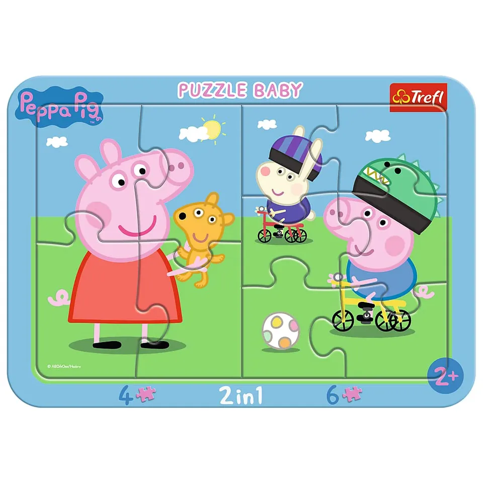 trefl-baby-peppa-pig-puzzle-cadre-4-6-pi-ces image 1