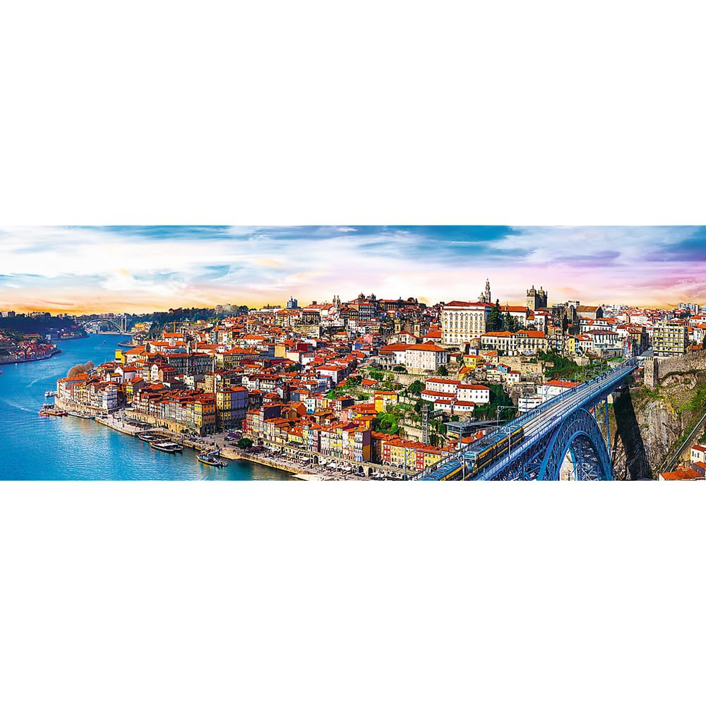 trefl-red-porto-portugal-puzzle-panorama-500-pi-ces image 2