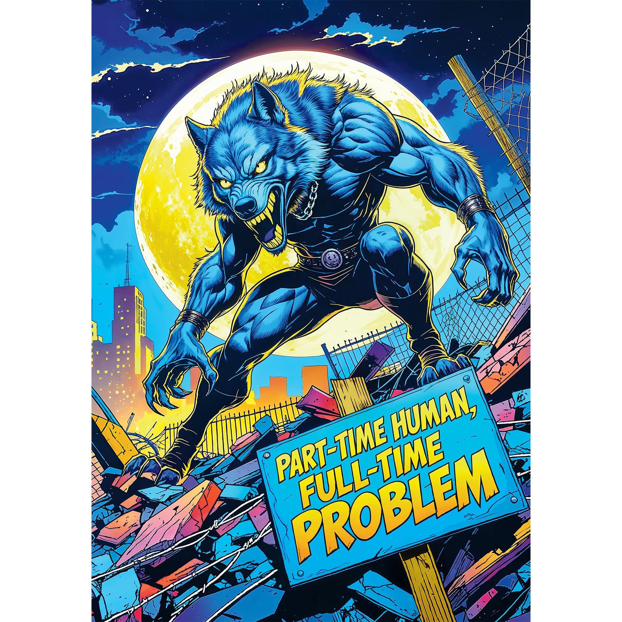 trefl-premium-plus-hall-of-horror-puzzle-1000-loup-garou image 2