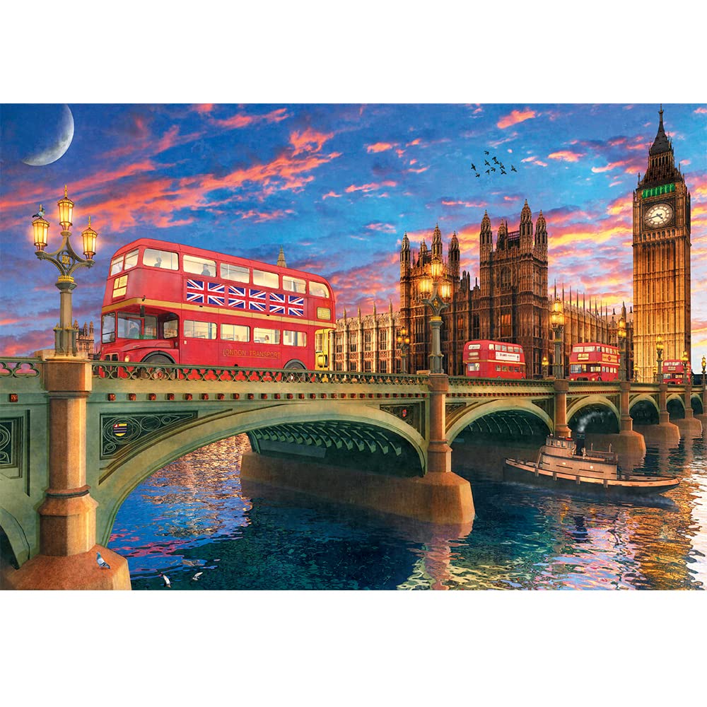 trefl-wood-craft-palais-westminster-puzzle-bois-501-pi-ces-londres image 2
