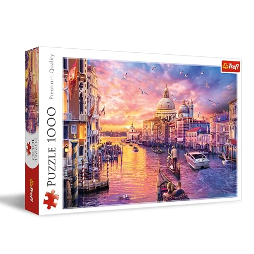 trefl-red-italie-venise-puzzle-1000-pi-ces-coucher-soleil image 8