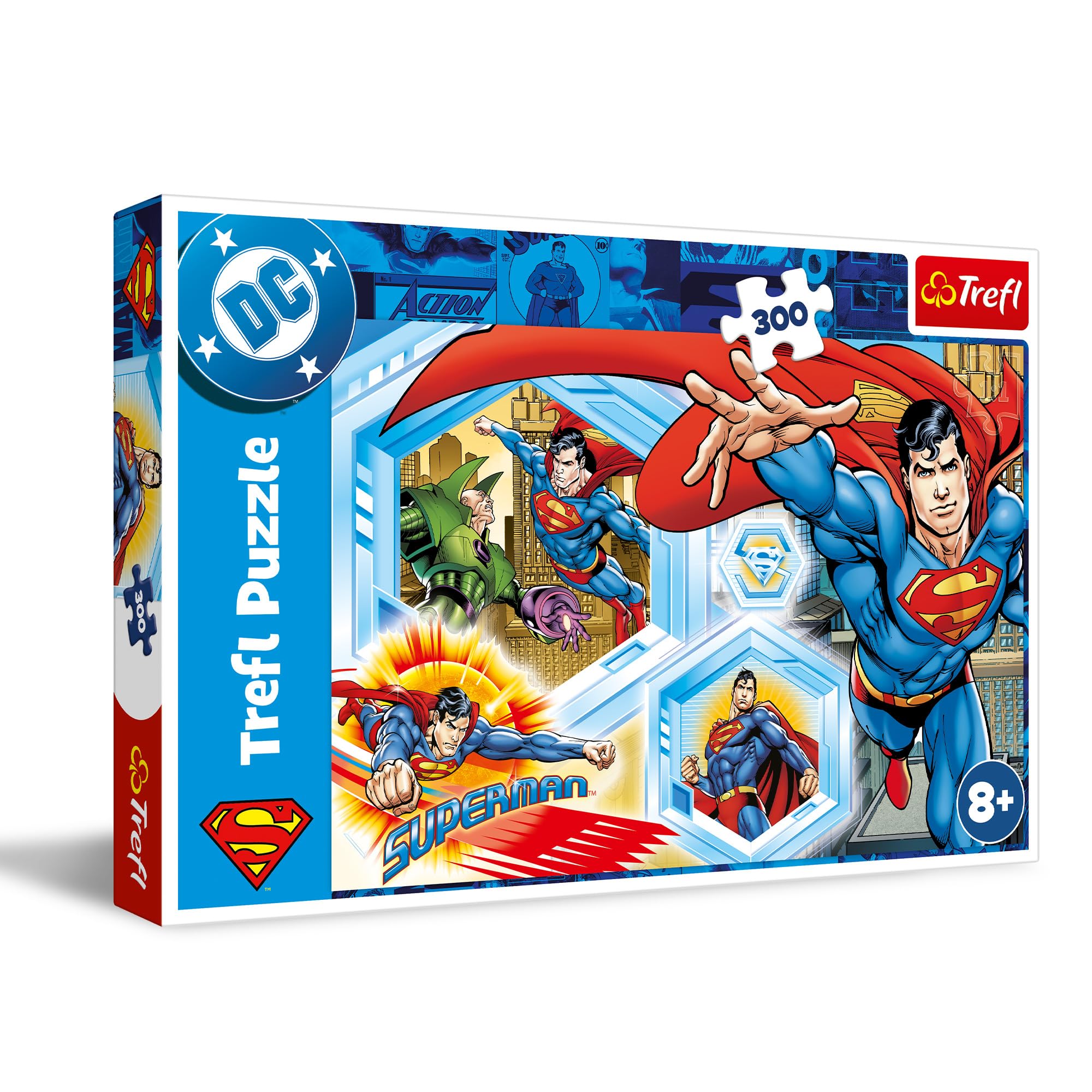 trefl-red-superman-indestructible-puzzle-300-pi-ces-8-ans image 1