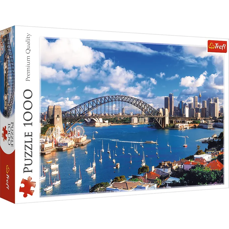trefl-red-port-jackson-sydney-puzzle-1000-pi-ces image 1