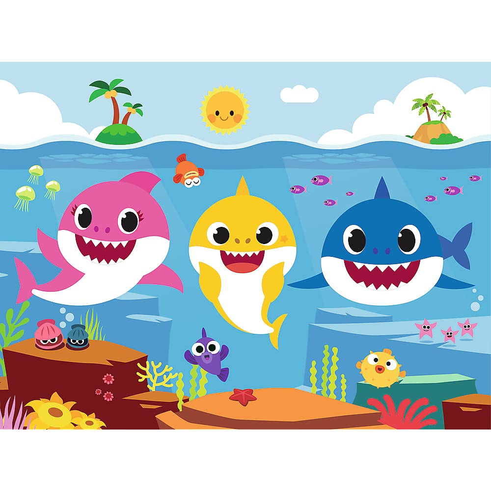 trefl-baby-baby-shark-puzzle-30-pi-ces-monde-sous-marin image 2