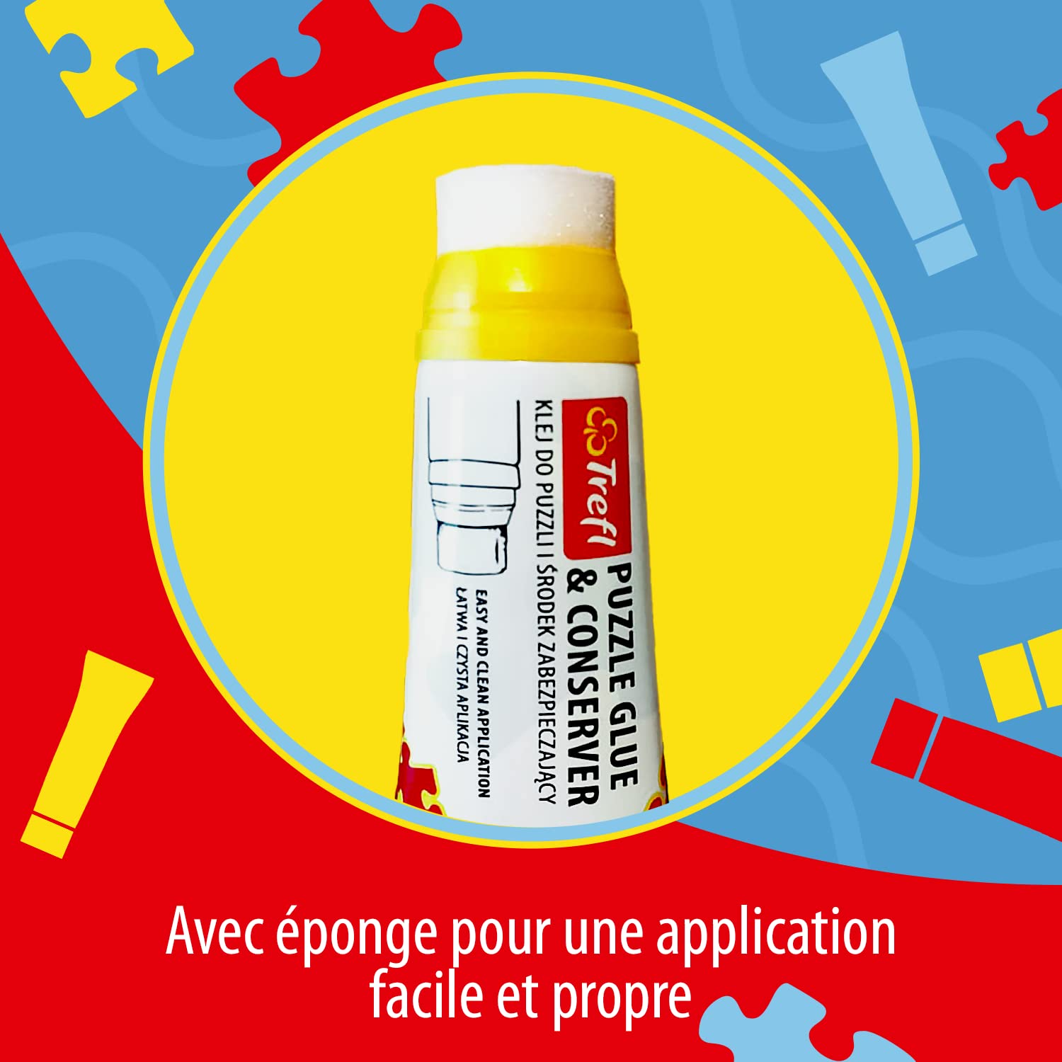 trefl-red-colle-puzzle-tube-ponge-86-g image 4