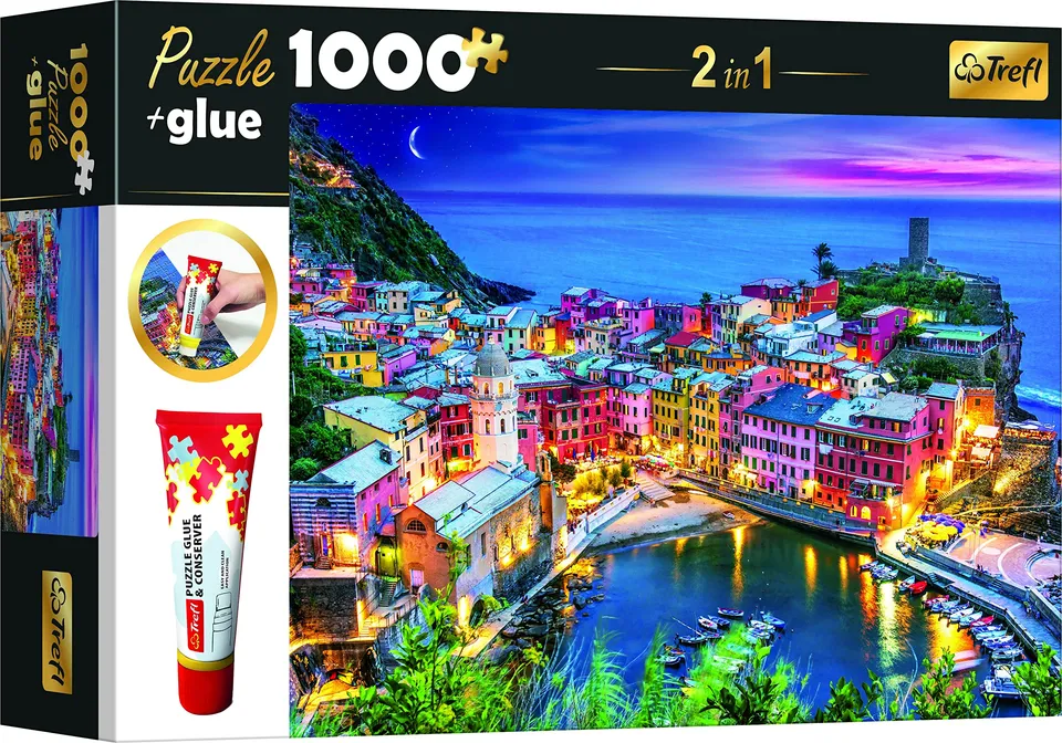 trefl-vernazza-ligurie-set-puzzle-1000-pi-ces-colle image 1