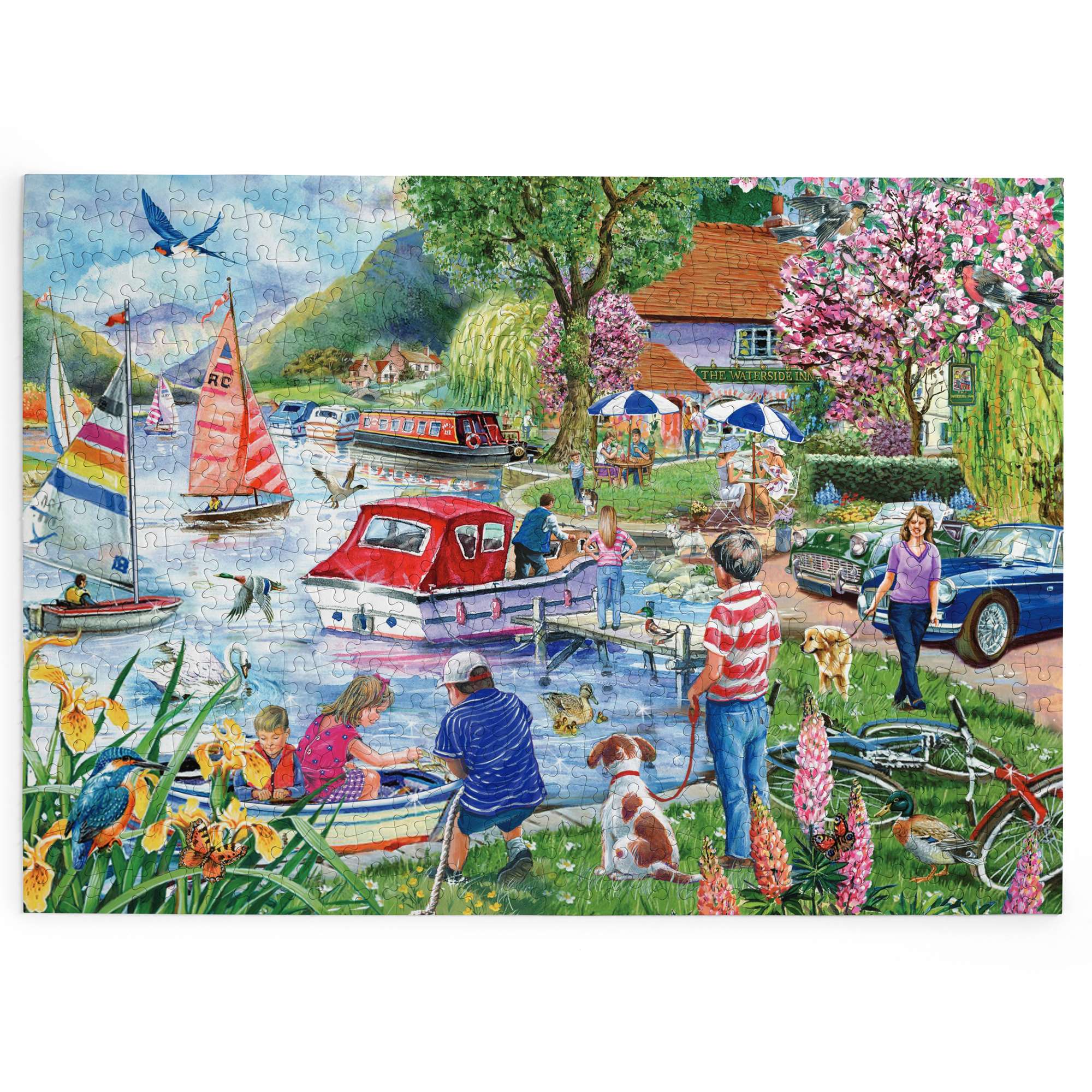 house-of-puzzles-waterside-inn-big-puzzle-500-pi-ces-bateau image 2