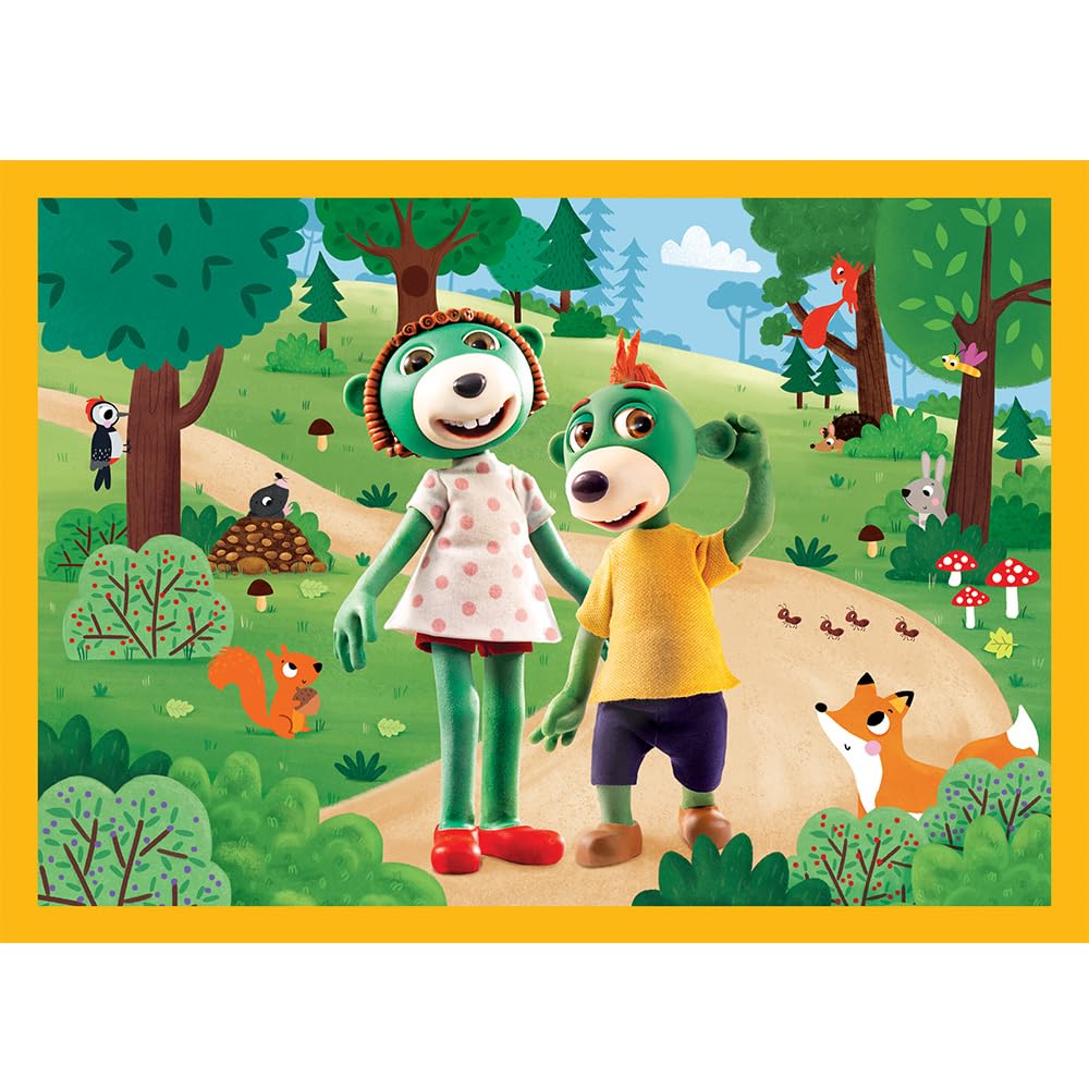 the-treflik-family-puzzle-trefliki-en-vacances-4-en-1 image 8