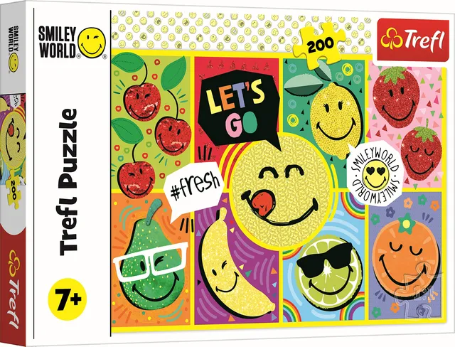 trefl-red-smiley-world-puzzle-200-pi-ces-7-ans image 1