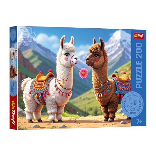 trefl-the-treflik-family-lamas-color-s-puzzle-200-pi-ces-7-ans image 7