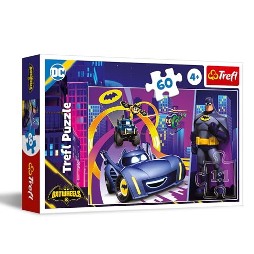 trefl-red-batwheels-batman-puzzle-60-pi-ces-4-ans image 7